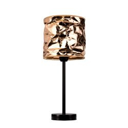 LAMPA STOŁOWA KOLOR RÓŻOWE ZŁOTO