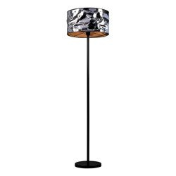 LAMPA PODŁOGOWA KOLOR SREBRNY
