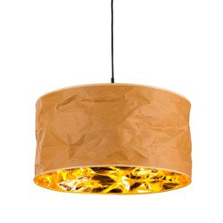 LAMPA WISZĄCA KOLOR BEŻOWY/ZŁOTY